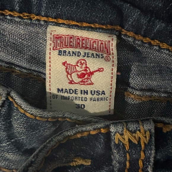 True Religion Classic Blue Straight Jeans - Picture 3 of 5